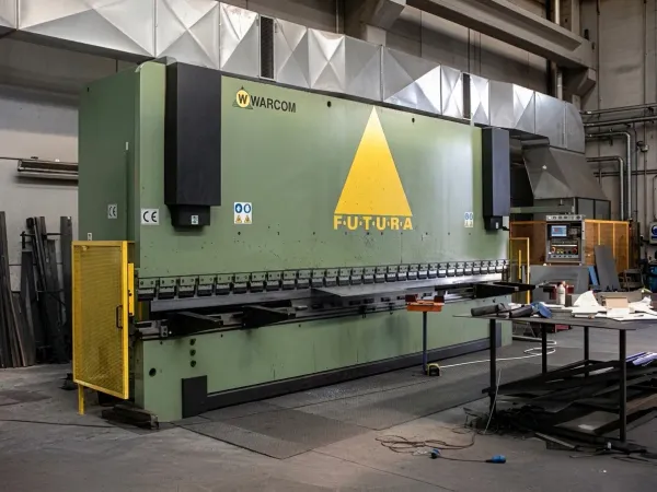 Pressa piegatrice idraulica Warcom Futura da 400 tonnellate